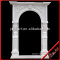Classic European White Limestone Door Surround (YL-M037)